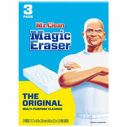 Mr. Clean Magic Eraser Pads, 3/Box (PGC79008)
