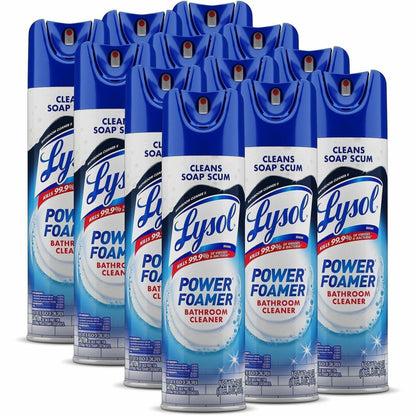 Lysol Power Foam Bath Cleaner, 24 fl oze Clear (RAC02569CT)