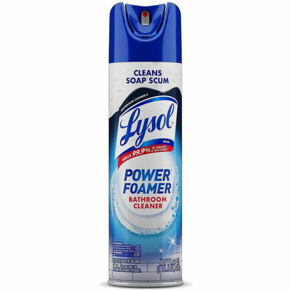Lysol Power Foam Bath Cleaner, 24 fl oze Clear (RAC02569CT)