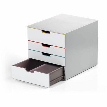 DURABLE Varicolor Mix 4, White/Multicolor, 11.50" x 11.02" x 14.02" (DBL762427)
