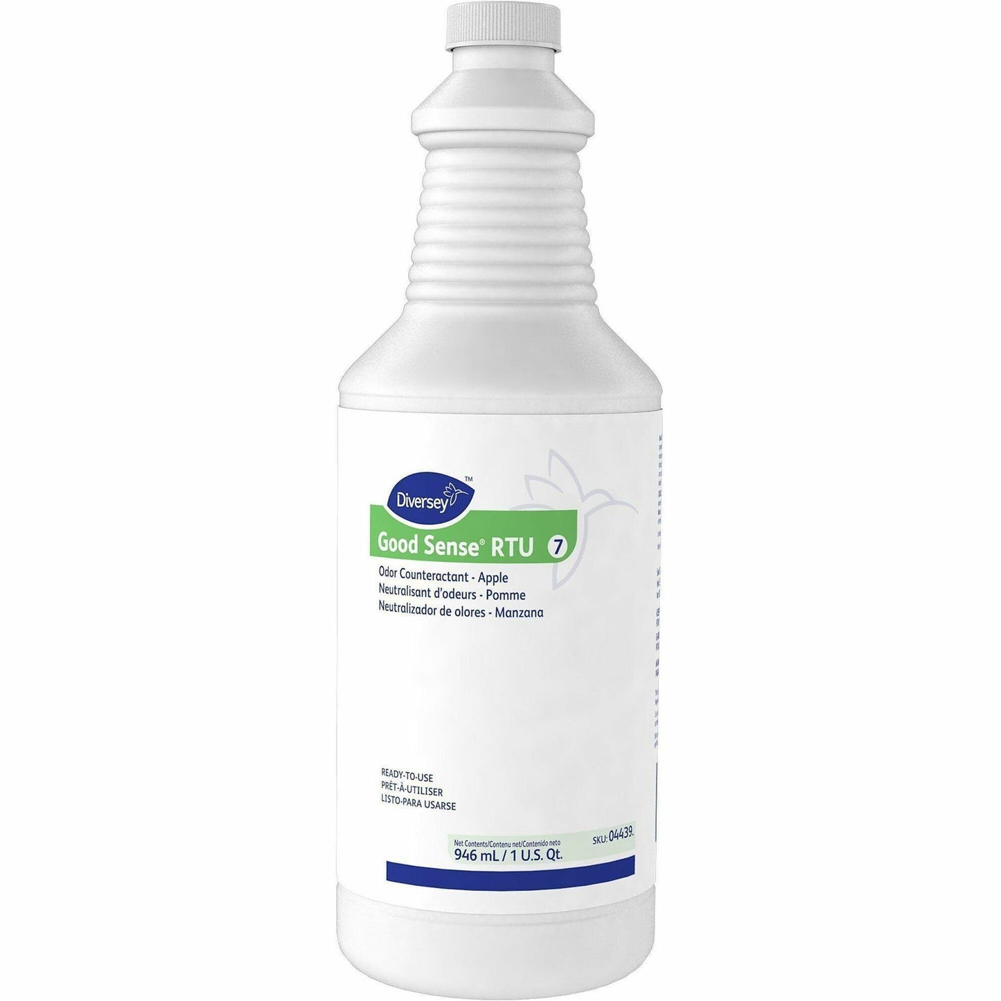 Diversey Good Sense Odor Counteractant Spray, 32 fl oz (1 quart), Apple (DVO04439)