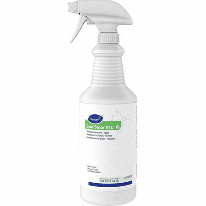 Diversey Good Sense Odor Counteractant Spray, 32 fl oz (1 quart), Apple (DVO04439)