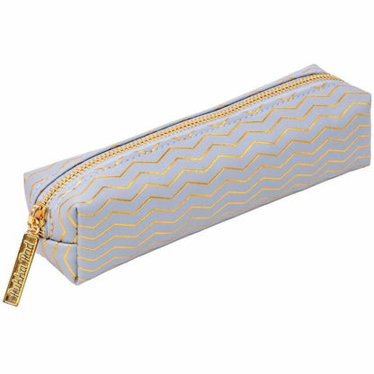 Pukka Pads Haze Carrying Case Pencil, 2" x 7.9", Blue, Vegan Leather, Faux Leather, Synthetic Leather Body (PKP9981BEHZE)