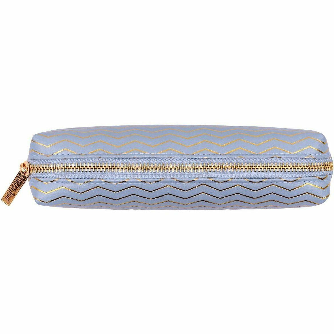 Pukka Pads Haze Carrying Case Pencil, 2" x 7.9", Blue, Vegan Leather, Faux Leather, Synthetic Leather Body (PKP9981BEHZE)