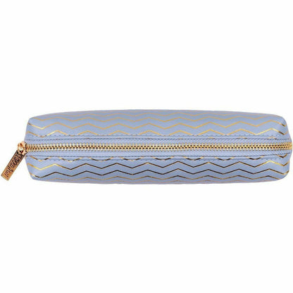 Pukka Pads Haze Carrying Case Pencil, 2" x 7.9", Blue, Vegan Leather, Faux Leather, Synthetic Leather Body (PKP9981BEHZE)