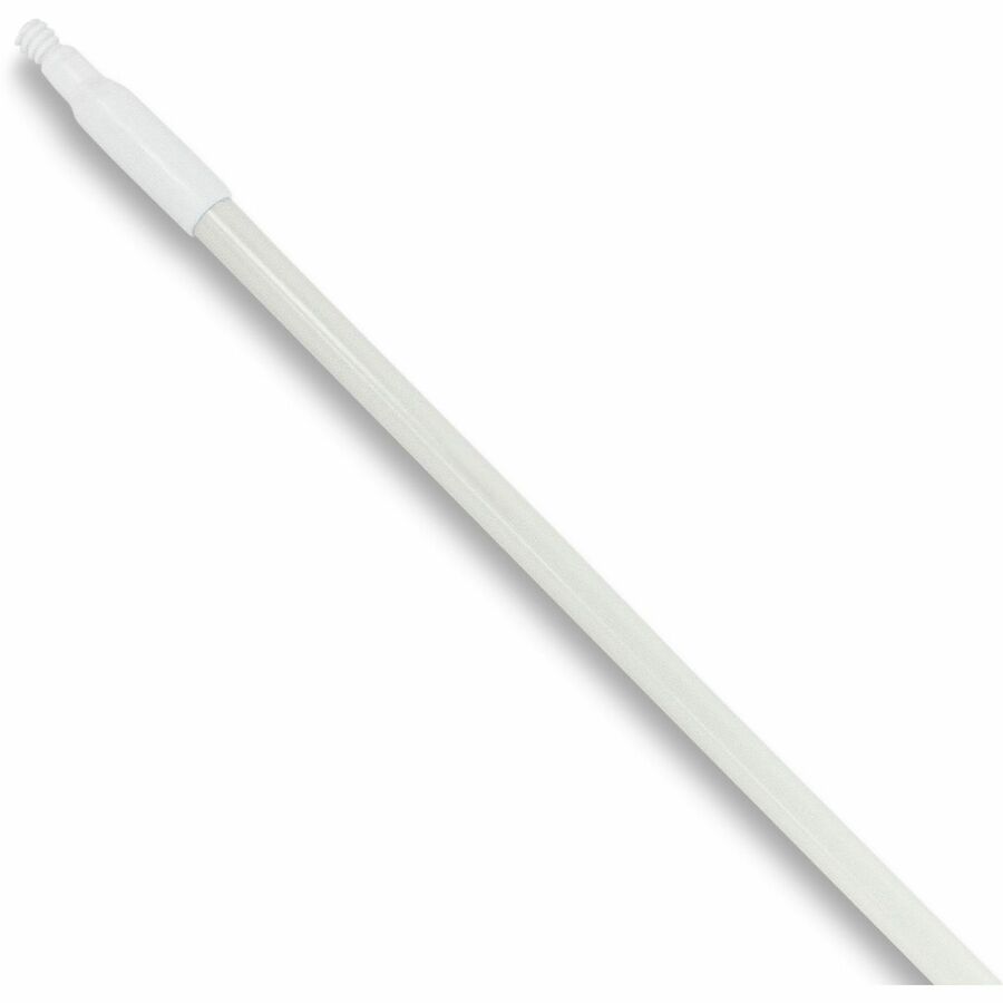 Carlisle 60" Fiberglass Broom Handle, 60" x 1" Diameter, White (CFS40225EC02)