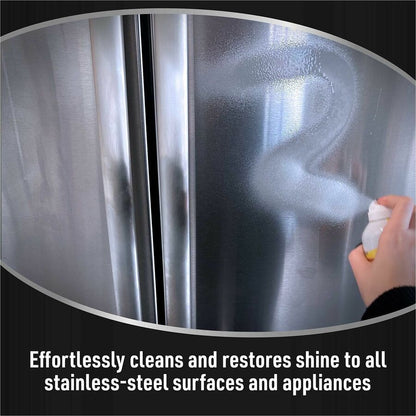 CLR Stainless Steel Cleaner, 12 fl oz, 6/Carton (JELCSS12)