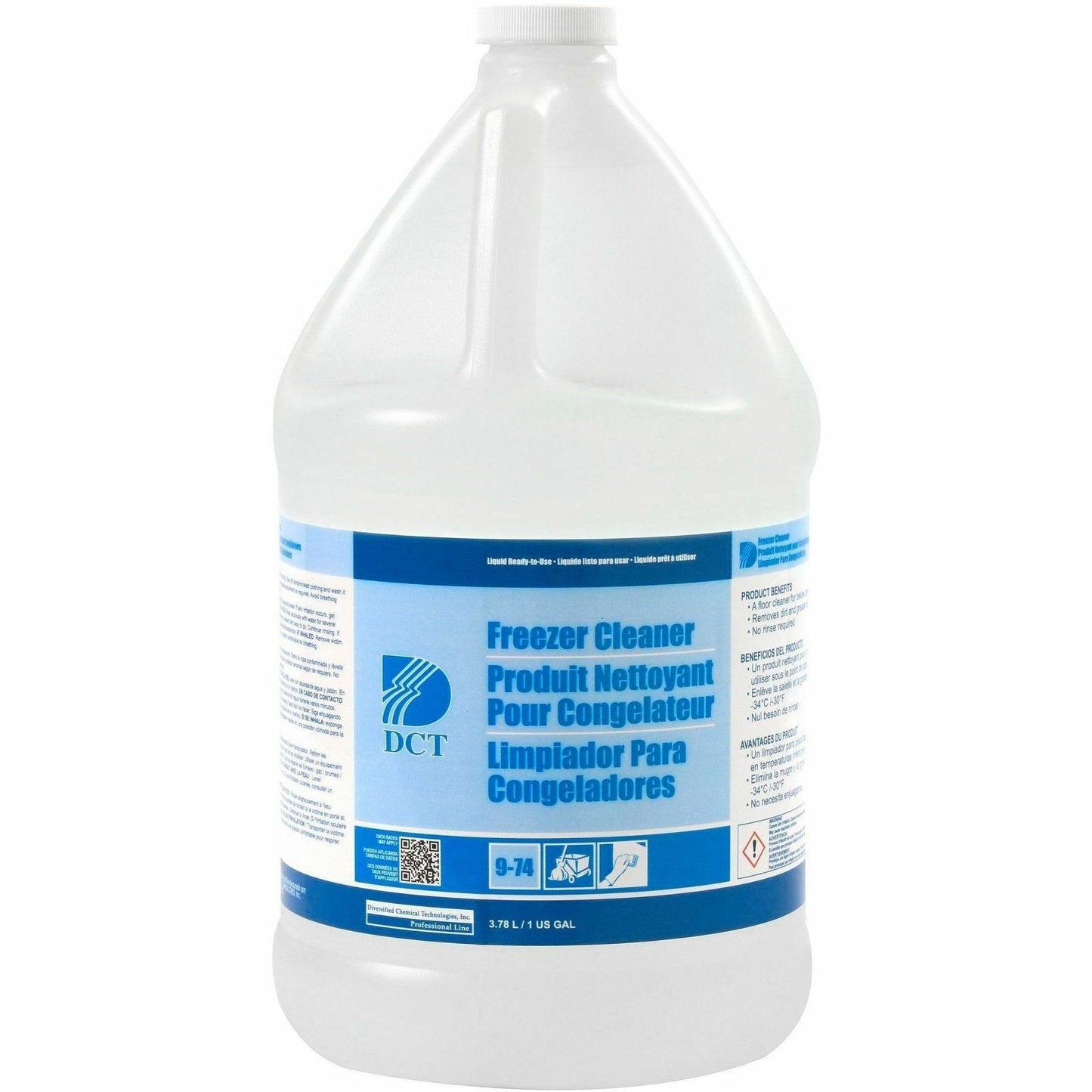 P&G Freezer Cleaner, 3.99 quart, Rinse-free, 4/Carton (PGC00002)
