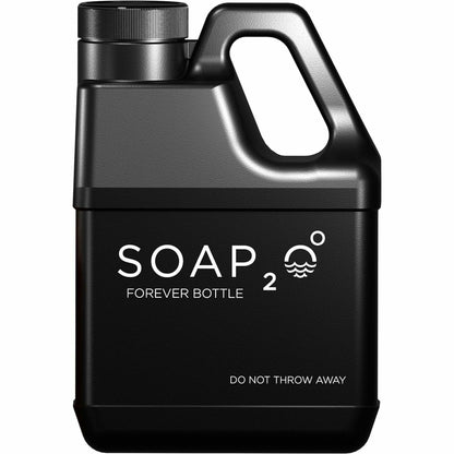 SOAP2O Forever Bottle, 1 gal (SOAS2O4LFLBLK)