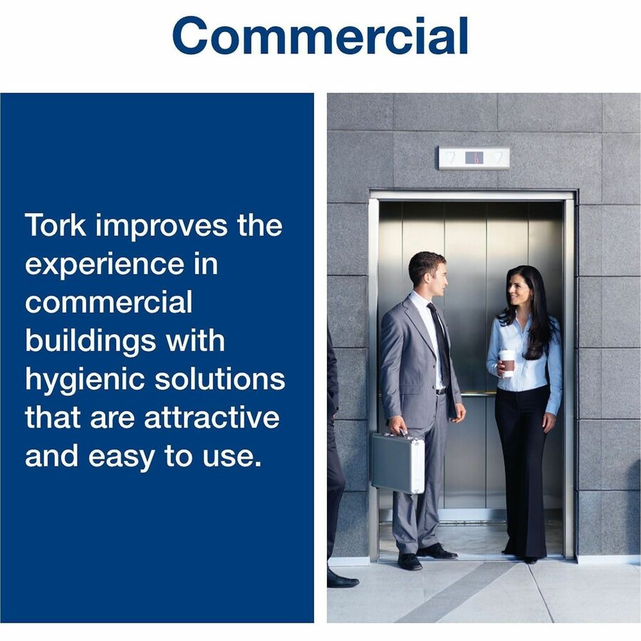 TORK Hand Sanitizer Foam Refill, Fragrance-free Scent, 1.06 quart, Pump Bottle Dispenser, 6/Carton (TRK401813)