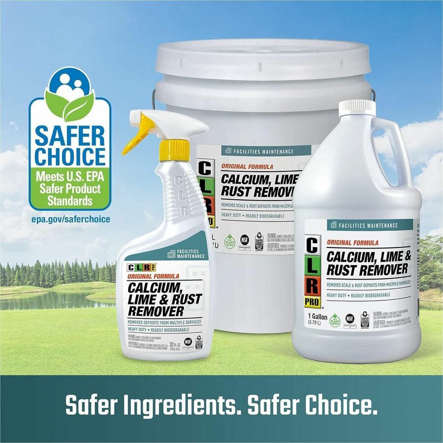 CLR Pro Heavy-Duty Cleaner & Degreaser, 32 fl oz (1 quart) (JELFMHDCD326P)