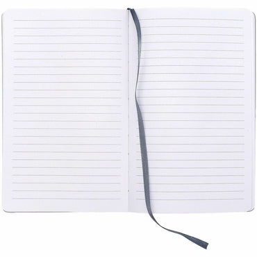 Pukka Pads Notebook, 5 7/64" x 8 1/5" x 0.5" x 5.2", Green Vegan Leather, Gold Cover, 1 Subject(s), 96 Sheets, 3/Pack (PKP9977GNHZE)