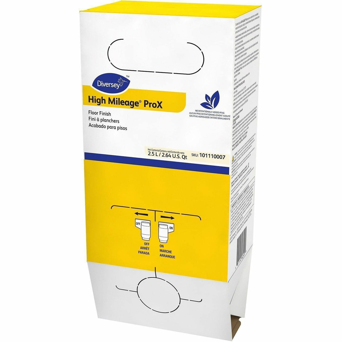 Diversey Care High-Mileage Floor Finish, 84.5 fl oz (DVO101110007)