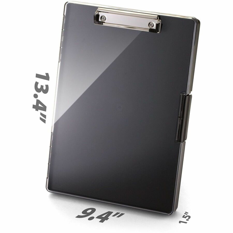 Officemate Clipboard Storage Boxes, Black, Storage for Document, Paper, Plastic (OIC83395)