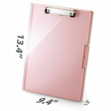 Officemate Clipboard Storage Boxes, Pink, Storage for Document, Paper, Plastic (OIC83397)