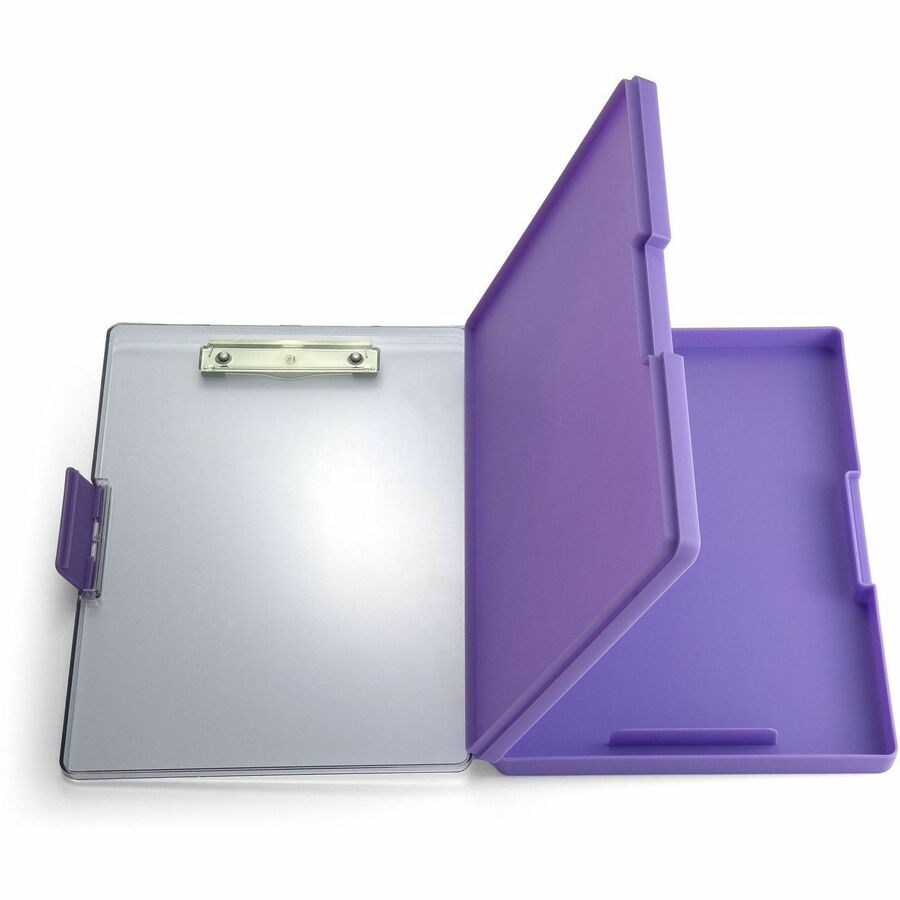Officemate Clipboard Storage Boxes, Purple, Storage for Document, Paper, Plastic (OIC83396)