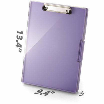 Officemate Clipboard Storage Boxes, Purple, Storage for Document, Paper, Plastic (OIC83396)