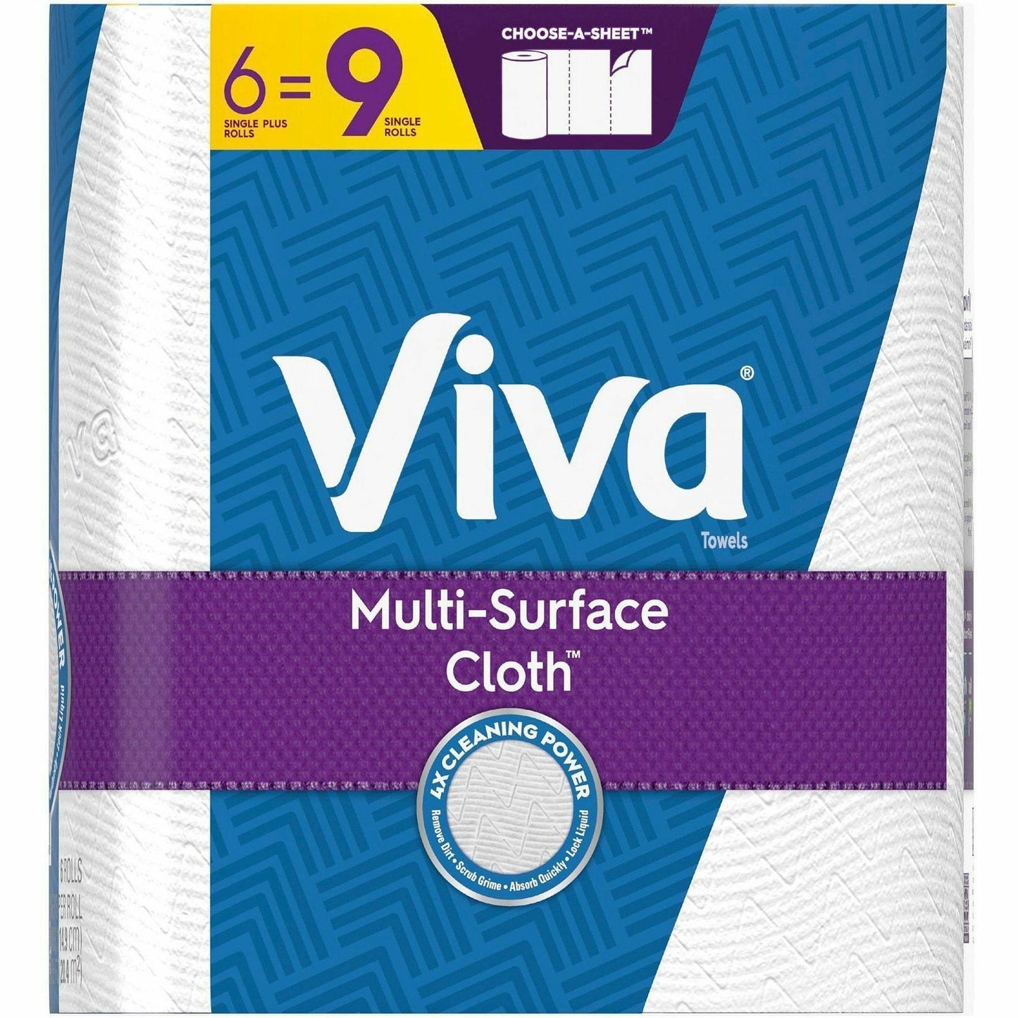 Viva Choose-A-Sheet Paper Towels, 1 Ply, 83 Sheets/Roll, 6/Pack, 4/Carton (KCC49413CT)