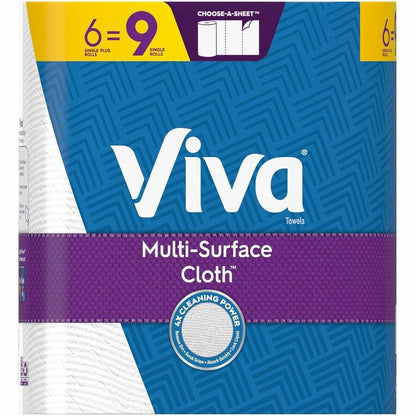 Viva Choose-A-Sheet Paper Towels, 1 Ply, 83 Sheets/Roll, 6/Pack, 4/Carton (KCC49413CT)