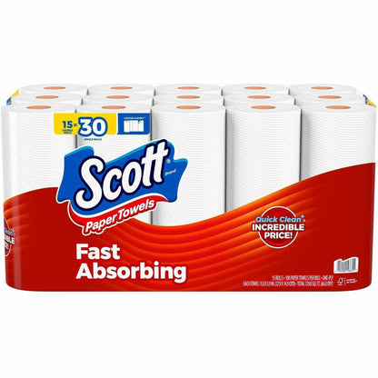 Scott Choose-A-Sheet Paper Towels, 15/Pack (KCC56674)