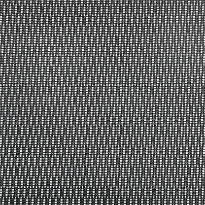 Lorell Lanser Mesh-Back Chair with Flip-Up Arms, Fabric Seat Material, Mesh Back Material, Black (LLR63210)