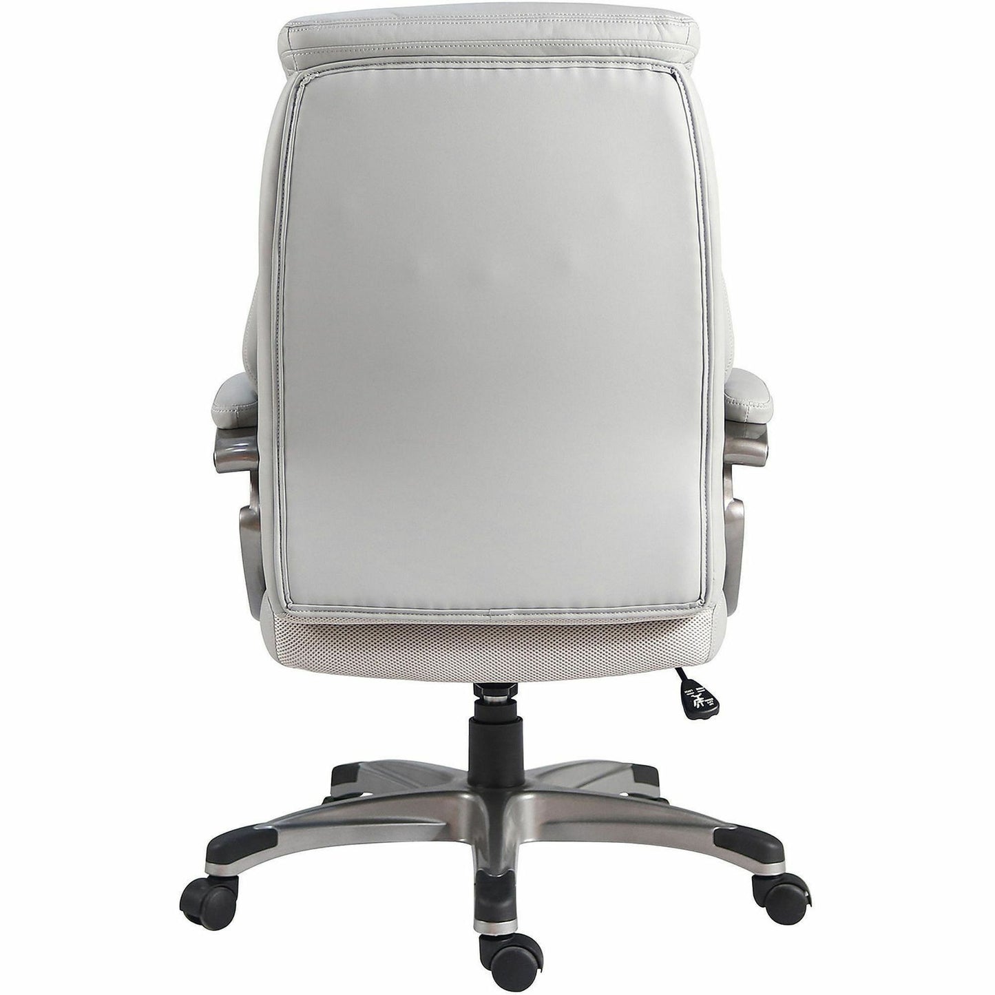 Lorell Kyros High-Back Executive Chair, Gray Seat Color, Gray Back Color (LLR63291)