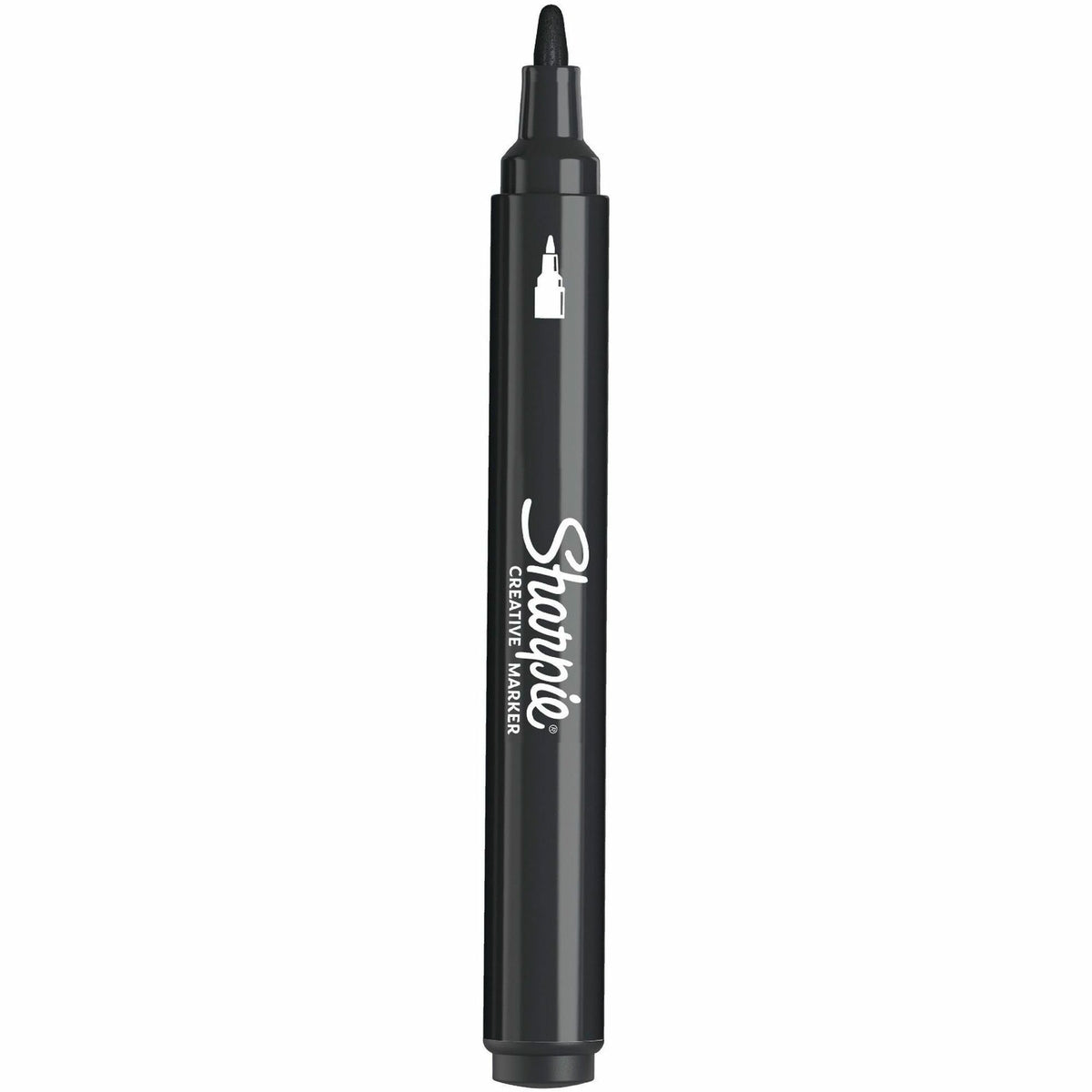 Sharpie Creative Markers, Black Ink, Water Based, Acrylic Based, 6/Box (SAN2218123)