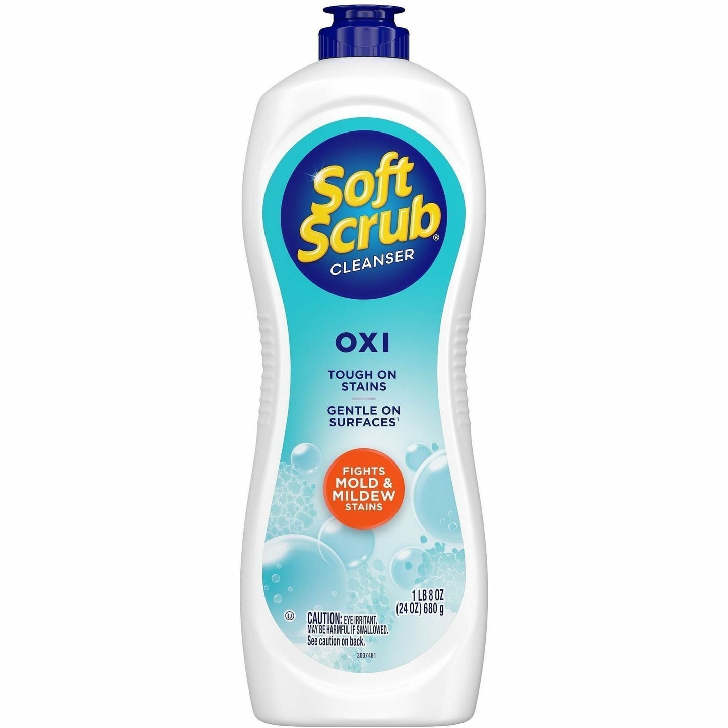 Soft Scrub Total Bath/Kitchen Cleanser, 24 fl oz (0.8 quart), Fresh Scent (DIA07226EA)