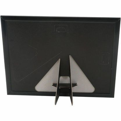 Lorell Certificate Frame, 8.50" x 11" Frame Size, Beveled Edge, Black (LLR49415)