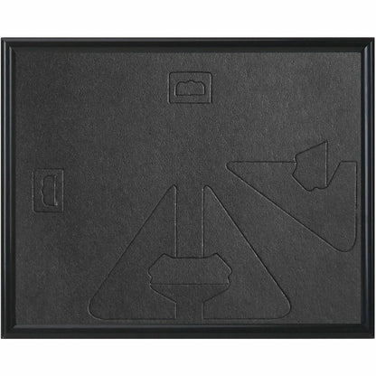 Lorell Certificate Frame, 8.50" x 11" Frame Size, Beveled Edge, Black (LLR49415)