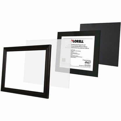 Lorell Two-toned Certificate Frame, 16" x 13", Black (LLR49417)