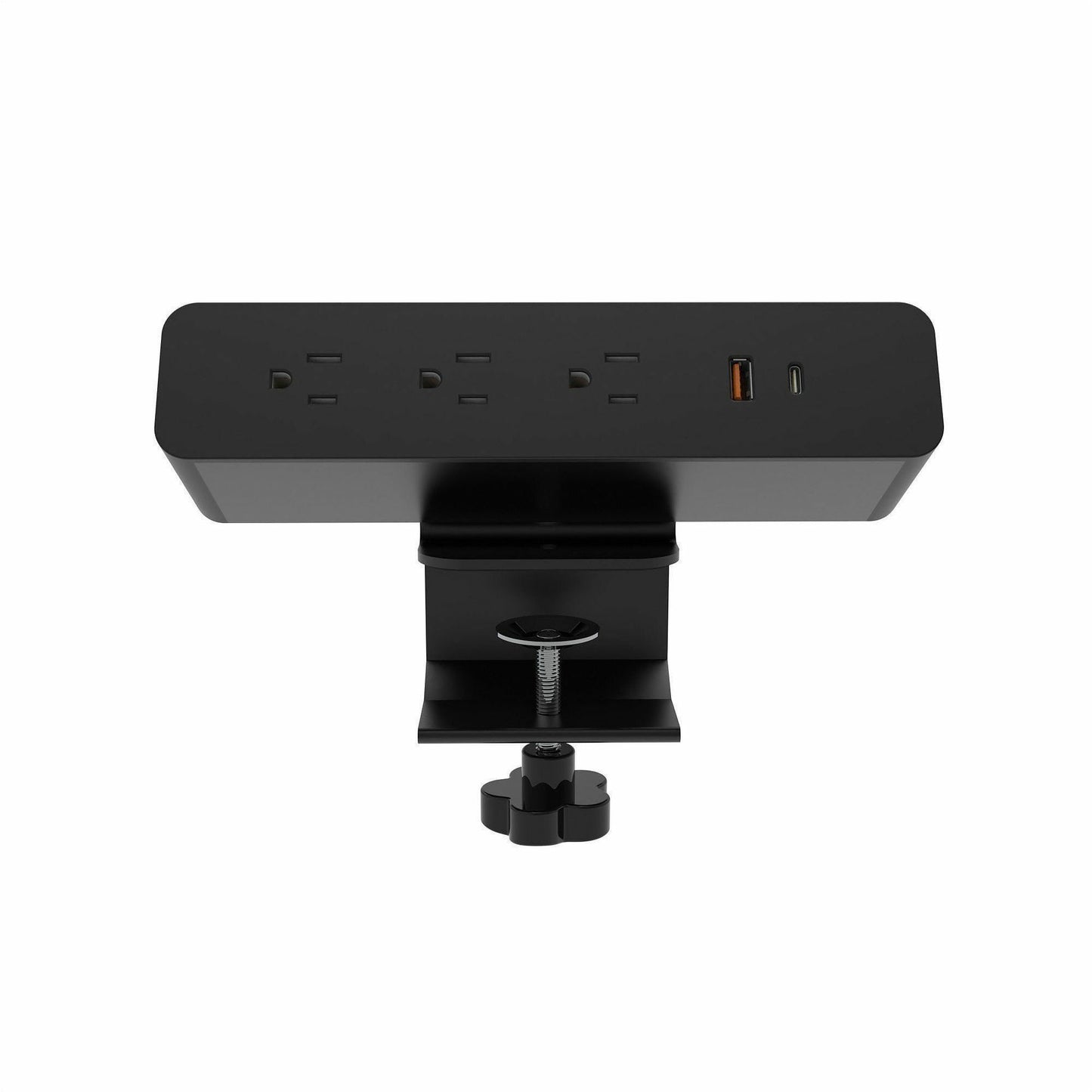 Lorell Power Outlet, 4 x Power Receptacles Desk Mountable (LLR34001)