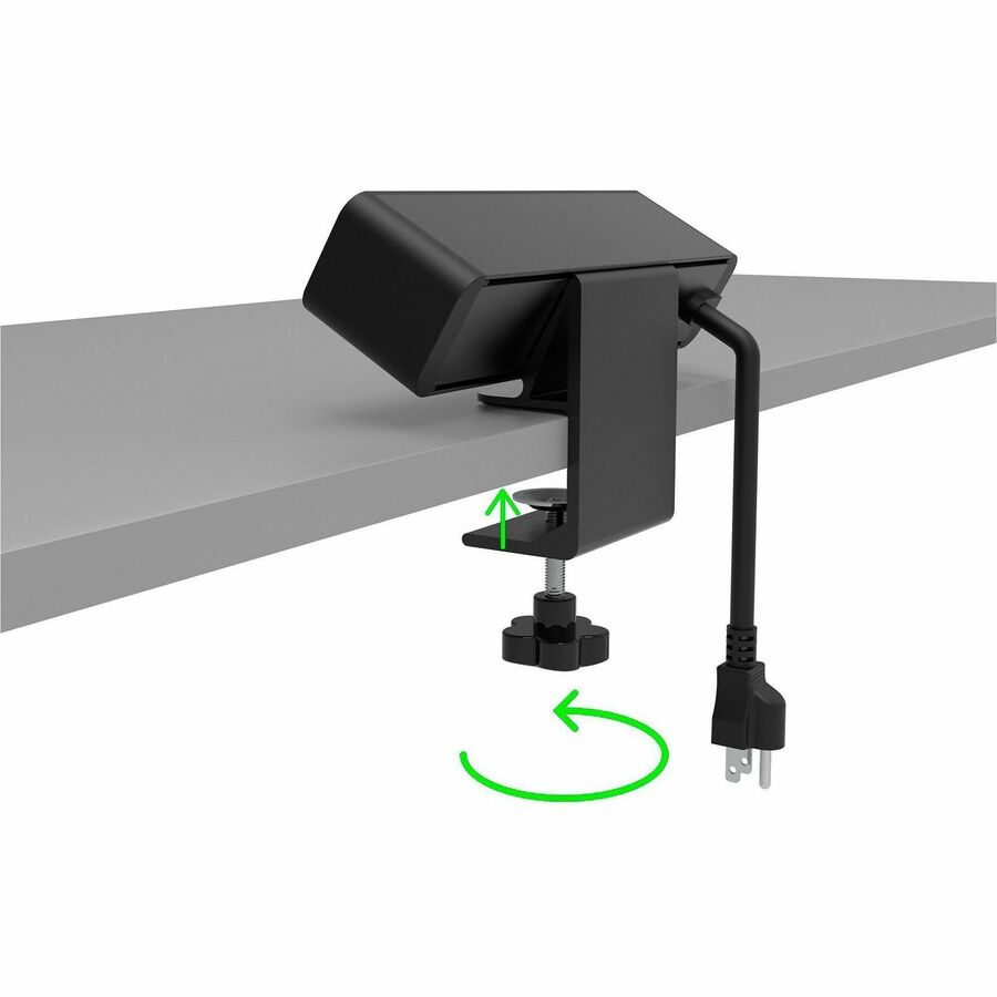 Lorell Power Outlet, 4 x Power Receptacles Desk Mountable (LLR34001)