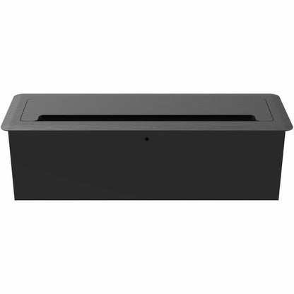 Lorell Power/Data Outlet, 5 x Power Receptacles, 120 V AC Desk Mountable (LLR34005)
