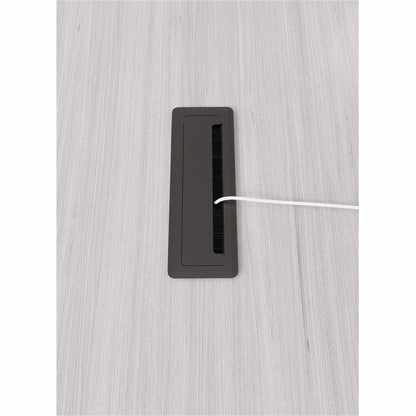 Lorell Power/Data Outlet, 5 x Power Receptacles, 120 V AC Desk Mountable (LLR34005)