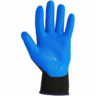 KleenGuard G40 Multi-Purpose Work Gloves, Small, Blue, Black, 5/Carton (ANS40225CT)