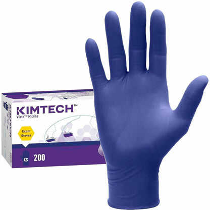 Kimtech Vista Nitrile Exam Gloves, X-Smal, 200/Box (ANS62825BX)