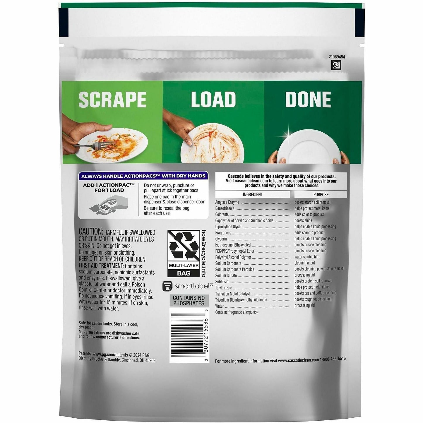Cascade Platinum ActionPacs, 26/Pack (PGC15536EA)