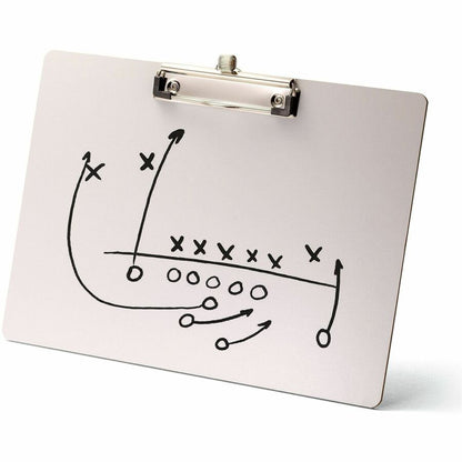 Officemate Reusable Dry-Erase Whiteboard Clipboards, 9" x 12 1/2", White, Storage for 70 Sheet, 6/Carton (OIC83166)