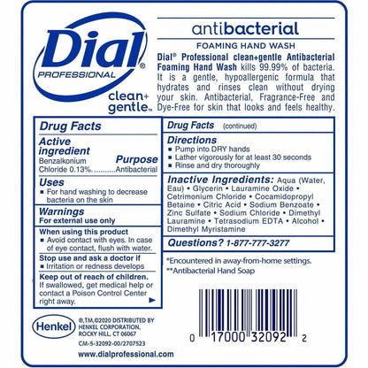 Dial 1700 Universal Dispenser Refills, 1.80 quart, 3/Carton (DIA32094CT)