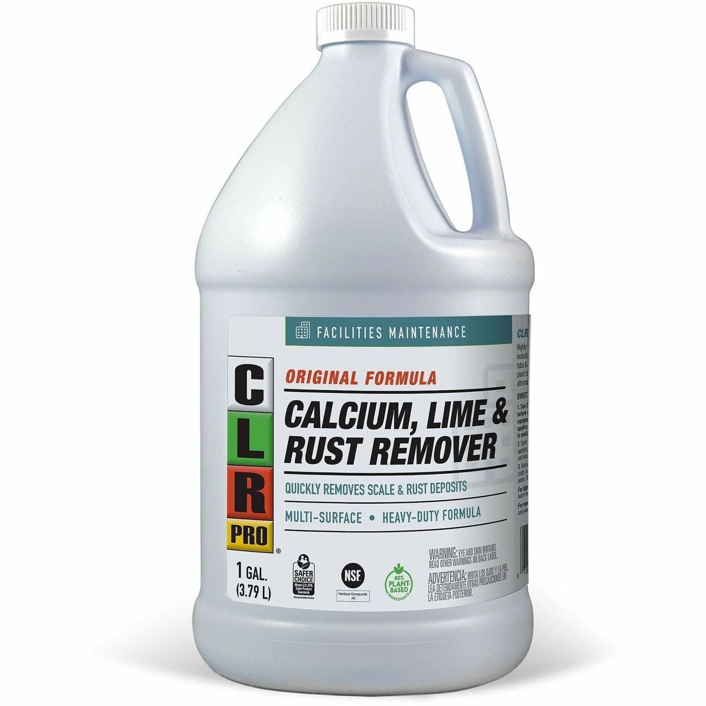 CLR Pro Calcium, Lime & Rust Remover, 128 fl oz, 4/Carton (JELFMCLR1284PCT)
