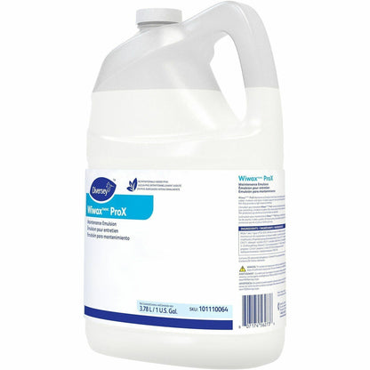 Diversey Care Wiwax Cleaning/Maintenance Emulsion, 128 fl oz (4 quart), 8.5 pH, Characteristic Scent (DVO101110064EA)