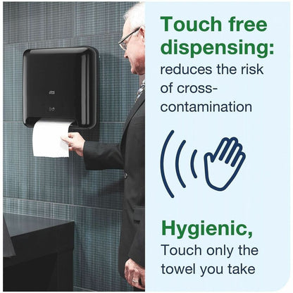 TORK Matic Hand Towel Roll Dispenser, Black (TRK5511284)