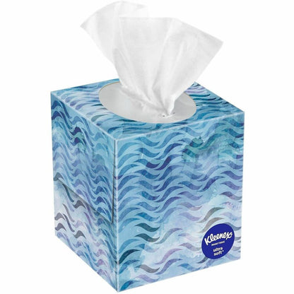 Kleenex Ultra Soft Tissues, 3 Ply, 60/Box (KCC54278)