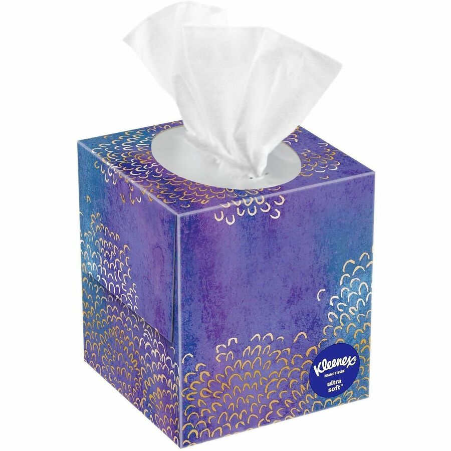 Kleenex Ultra Soft Tissues, 3 Ply, 60/Box (KCC54278)