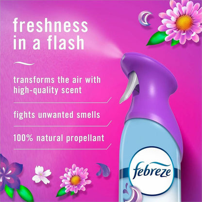 Febreze Air Effects Air Freshener, Spray, 8.8 fl oz, Gain Moonlight Breeze, Odor Neutralizer, 2/Pack (PGC17341)