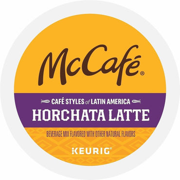 McCaf&eacute; McCaf&eacute; K-Cup Horchata Latte, Medium, Per Box, 24 K-Cup, Kosher, 4/Carton (GMT9891CT)