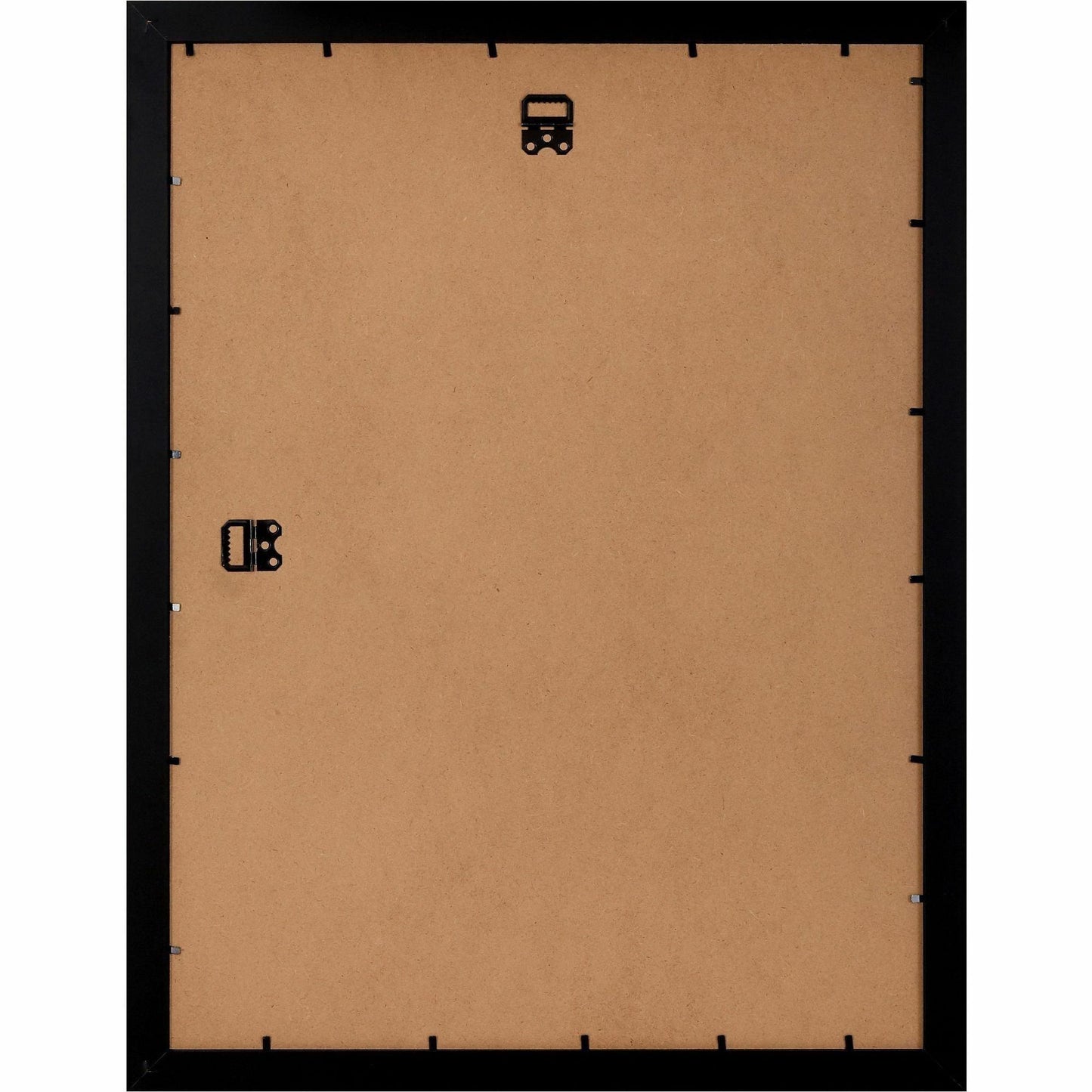 Lorell Wide Frame, 18" Frame Size, Rectangle, Horizontal, Vertical, Wood, Black, 8/Carton (LLR49312CT)