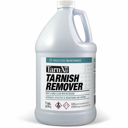 Tar-X Pro Tarn-X PRO Tarnish Remover, 128 fl oz, 0.85 to 1.05 pH, Acidic Scent, 4/Carton (JELFMTX1284PRO)