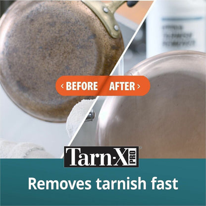 Tar-X Pro Tarn-X PRO Tarnish Remover, 128 fl oz, 0.85 to 1.05 pH, Acidic Scent, 4/Carton (JELFMTX1284PRO)